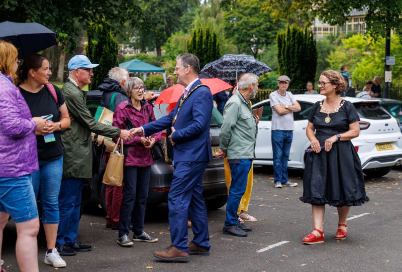 Peter Inman Photos of Our Mary Queen of Scots Anniversary Events โ Discover Buxton